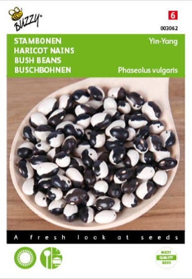 Bush Bean Yin-Yang (Phaseolus) 25 seeds